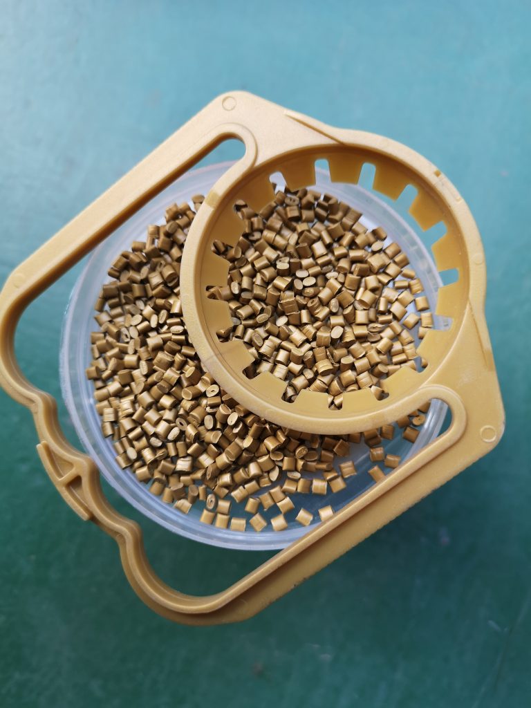 食用油瓶盖专用金色母粒